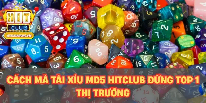 Cách mà tài xỉu MD5 HITCLUB đứng top 1 thị trường