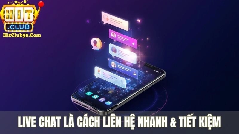 Live chat là cách liên hệ nhanh & tiết kiệm
